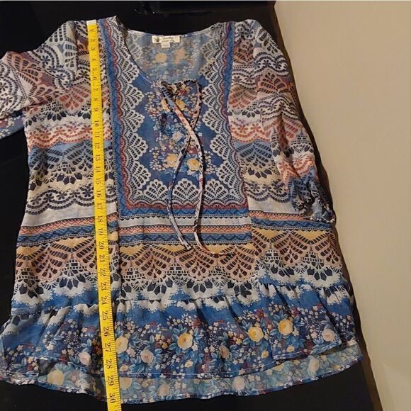 Unity World Wear Tunic/Top Sz L Lightweight - Picture 8 of 8